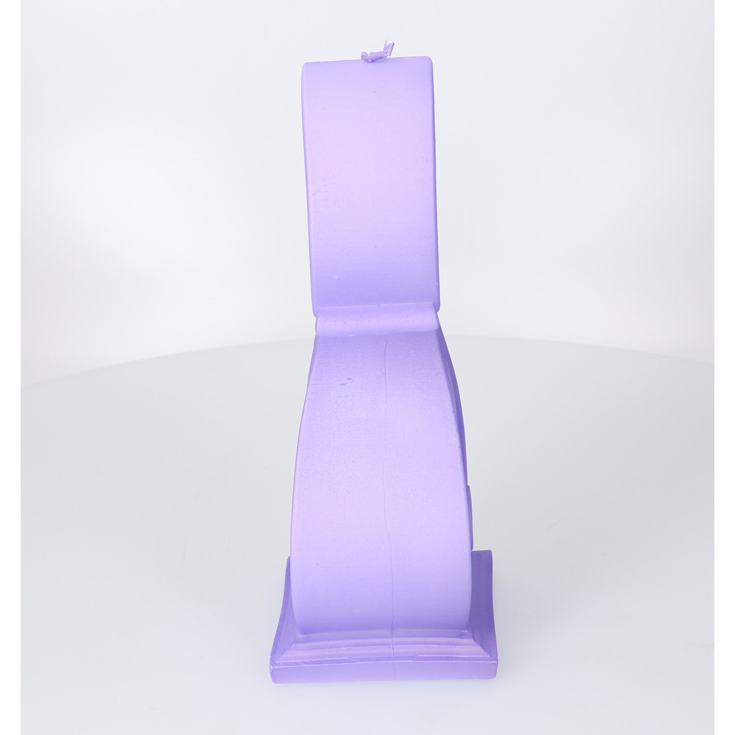 Dekorative Kerze - Standuhr - lila