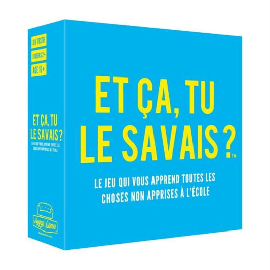 Spiel - Jeu Et ça Tu Le Savais ?