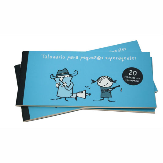 Talonario für kleine Superagenten | 20 Missionsbelohnungen für Kinder